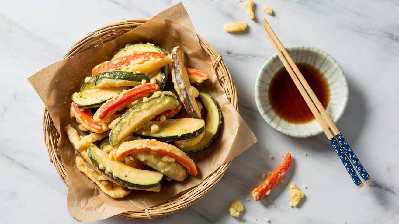 4 tempura vegetable medley a bright top BcotDI PQXyI3qtyInvRaw bBIpFhFqTuuEu xHAtHNeg