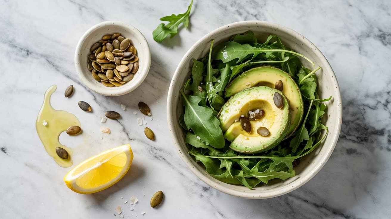 5 arugula and avocado salad with toasted g9jafL3JSpaFRuBu9kUUOQ aheEaBdpRvm6kSqb Bh0lg
