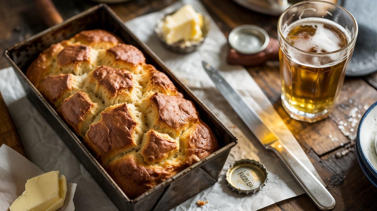 5 beer bread a bright top down food phot O SHvtWQQiu7cXHJHxN0cQ QM7yz25hTPCC7dYL 5HsOg