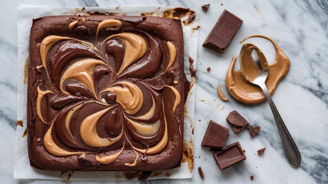 5 chocolate peanut butter swirl traybake BMXt4AzLRBGz2ieQdwXkAQ g2 zczPARIm18rLM1Ld9wg