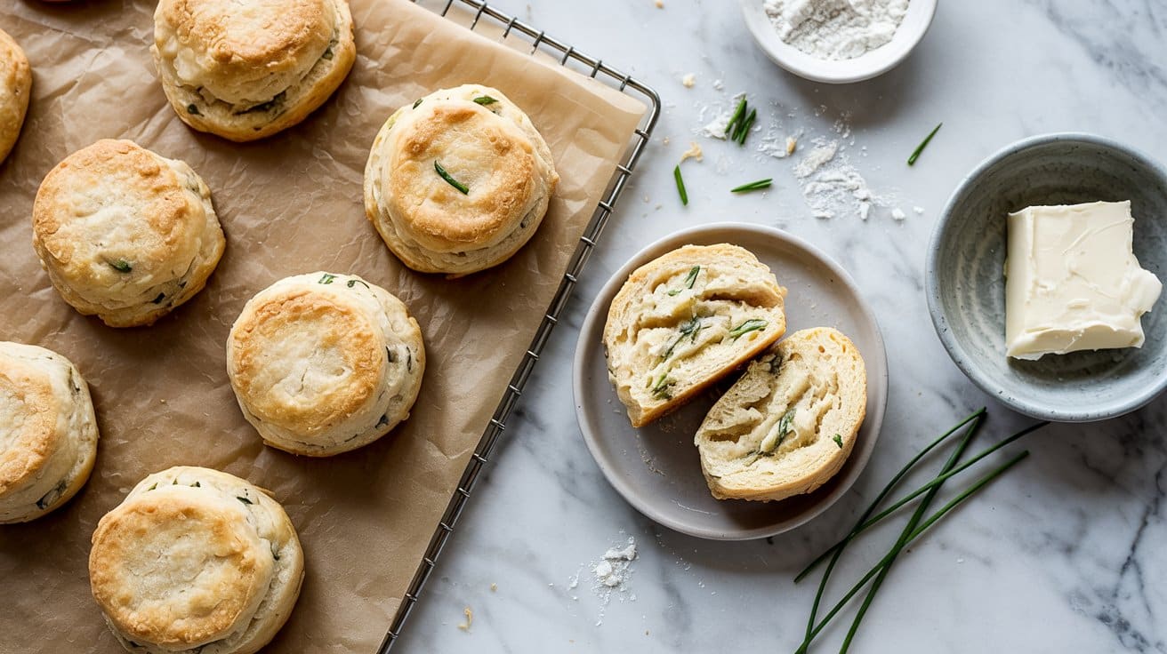 5 cream cheese and chive biscuits a brig XpoOkEPvSzW WEevy6W rg 4Aa6uig5QJaFelxH16Fi A