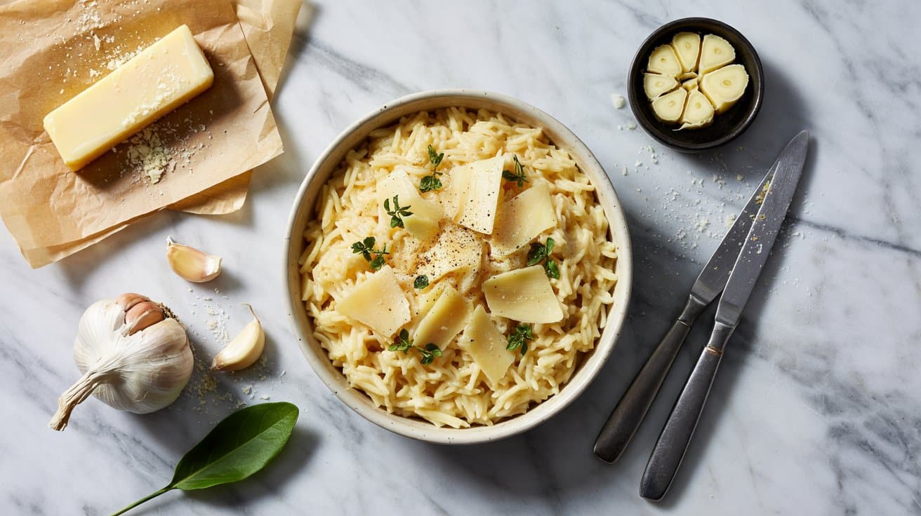 5 garlic butter parmesan rice a bright t XHp7op2ISzSxUajYoFgv2Q RaVKYOYDT2eJPOgB Sp6dA