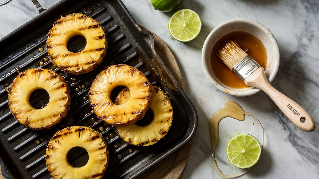 5 grilled pineapple with honey lime glaz ub YIDcnQ3qzU GIdZUQ drJj3phlRBWUfR08SIDqrA