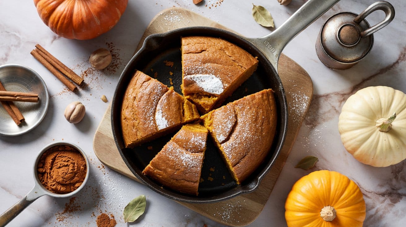 5 pumpkin spice quick bread in a skillet vL CbSodSs2w5X4dLMuxXg E PM9HP2SayoV0t2arWabA