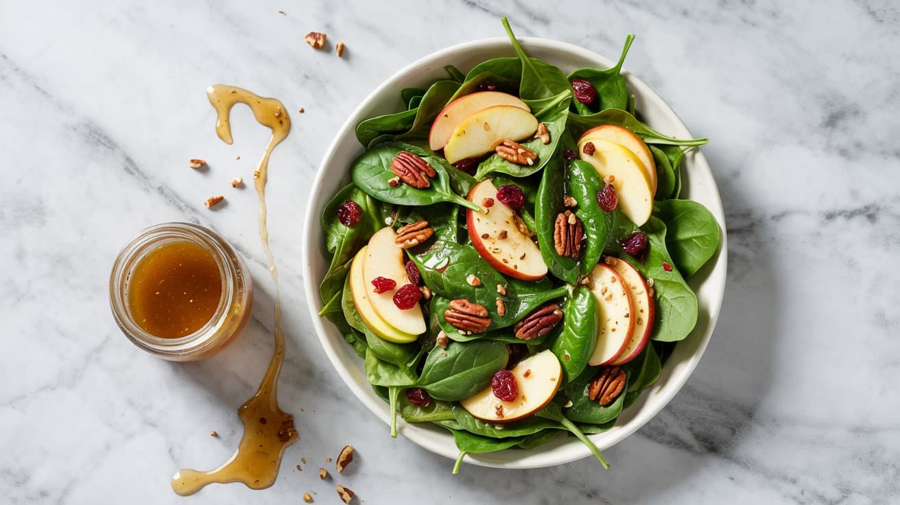 5 spinach apple pecan salad with maple m hes p7y2TSuG8ki mU3QnA LuPPrOyFRxOnBAER5FIl5g