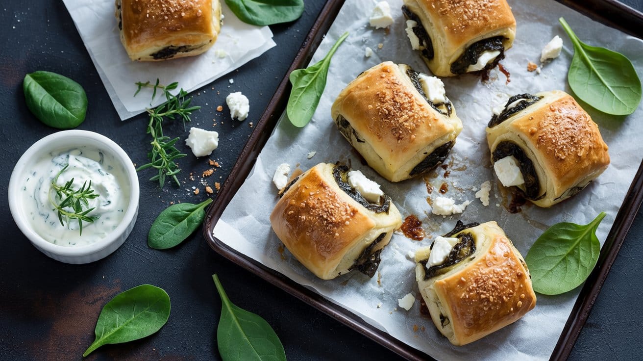 5 spinach feta herb cheese rolls a brigh 7Sx4 1DYRjOxSNgNrYKbbA j6FuWfeIQSWgHn0NycMAtw