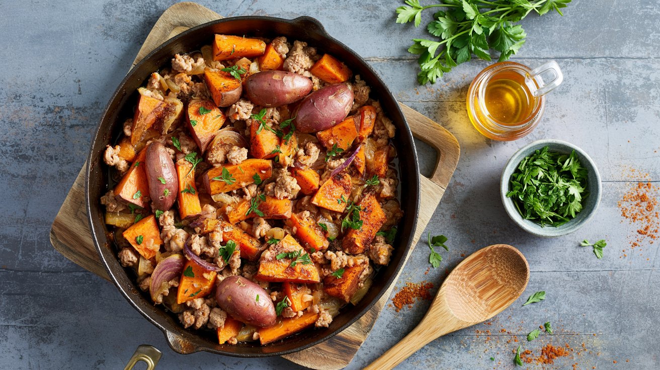 5 turkey and sweet potato skillet a brig V8ARk6p0SPSEmiqHVFXwkQ diq RXJjTqKyuJlFAujnKQ