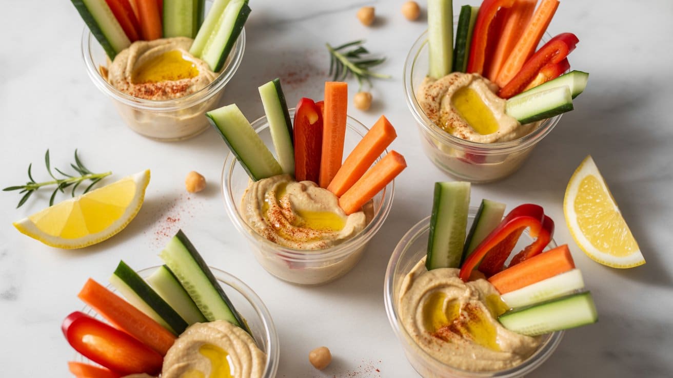 5 vegetarian hummus veggie snack cups a XHQvy6C5QQ2 ExB2kGZuYQ R6tmEIuURKi ZWpbycTfOw
