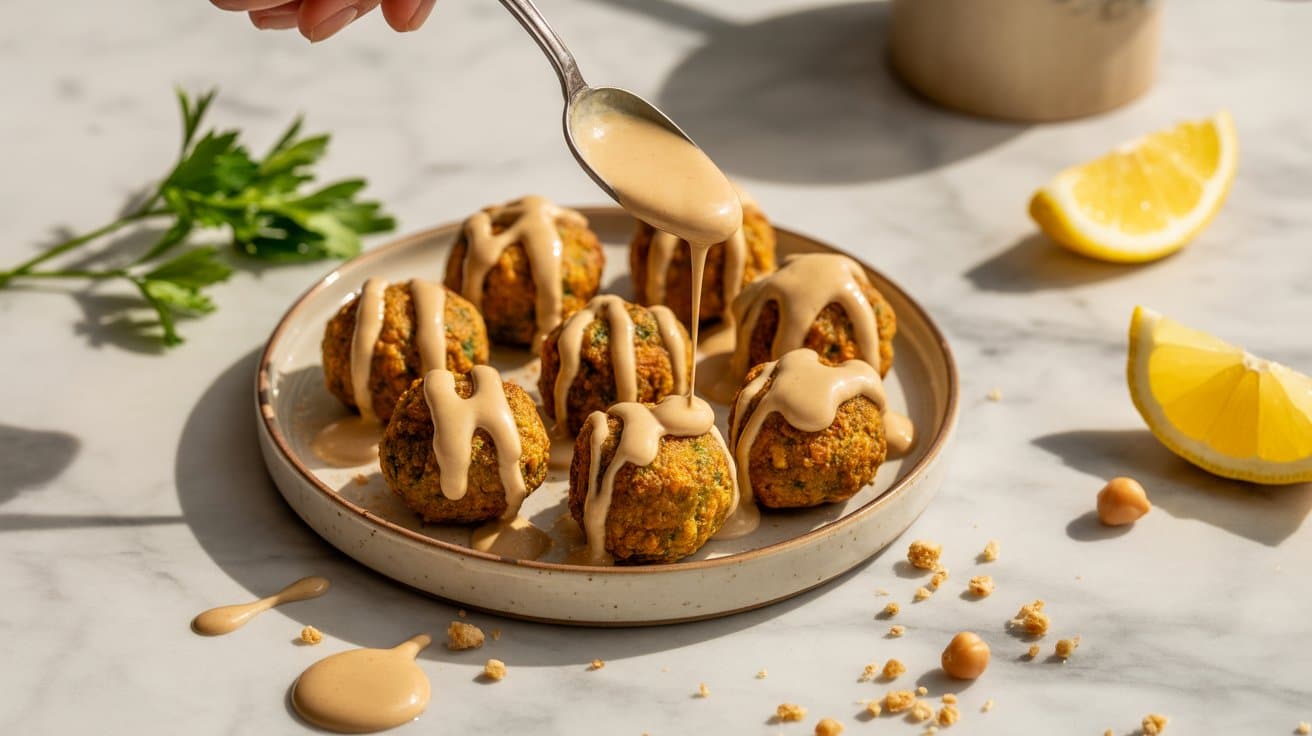 6 air fryer falafel bites with tahini dr 4laXKYbLTHudhBdxKKK5pg pwK9InlcR iMjpfeY1GviA