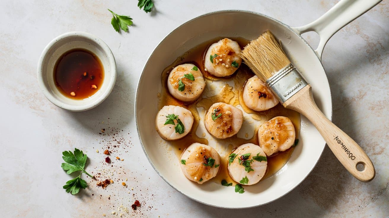 6 honey garlic glazed scallops a bright 6gVgsDePQRKgAjRx7v YeA pqcvuhTcSGOjvwD0 JFq0g