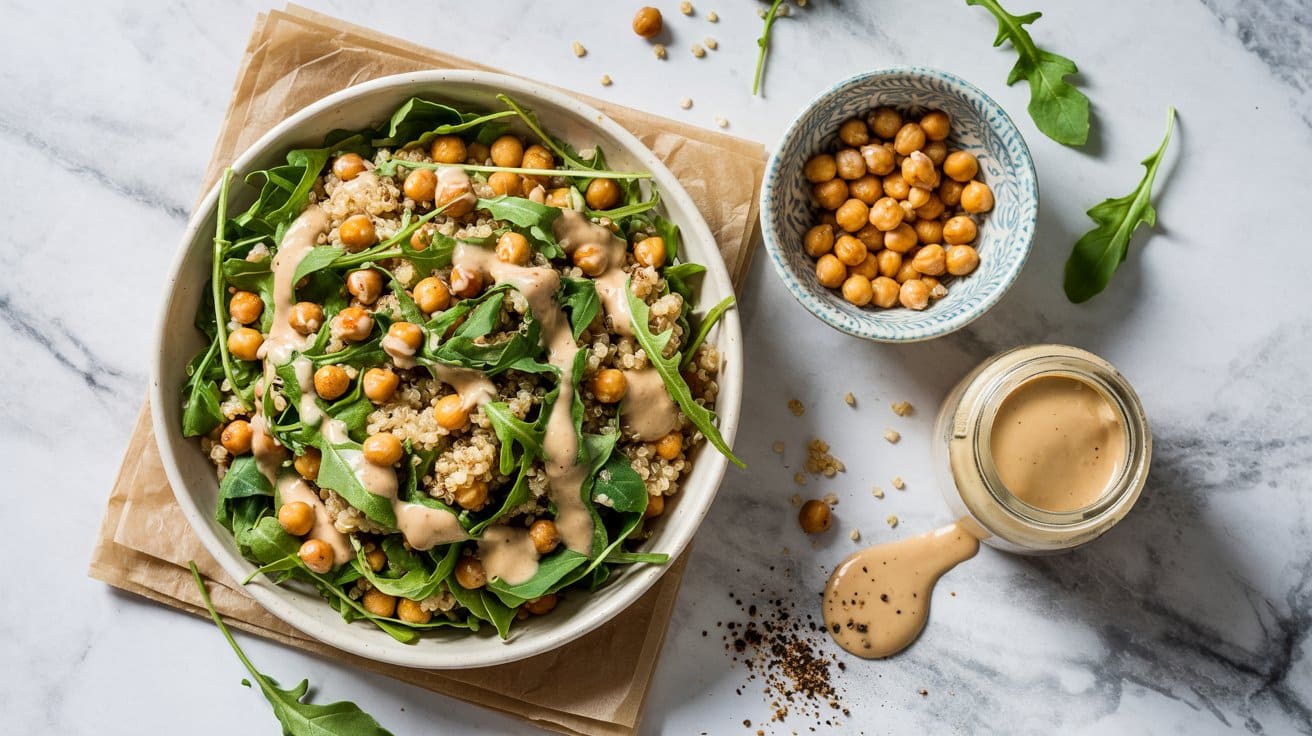 6 quinoa arugula salad with roasted chic hz3fH07wRBqd7ymSz wuQg jqO1roVaQSWkB68OhOv eg