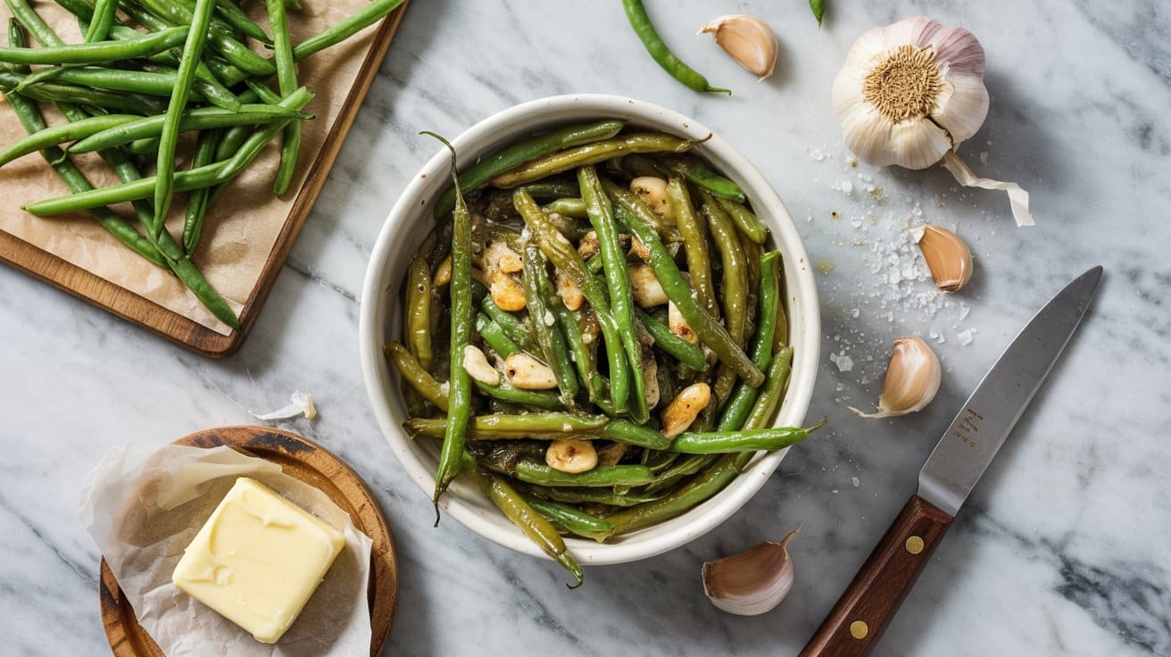 7 air fryer green beans with garlic butt BBX98vTOSt2OVCaAThqrpQ 6WdmLy2ITheWu3hAGMZ9yQ