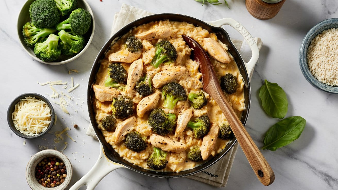 7 chicken and broccoli rice skillet a br Iip2rGFBQ3a JzNdfv0p g 8R3k5r0kT3KGzY9PnZrQZA