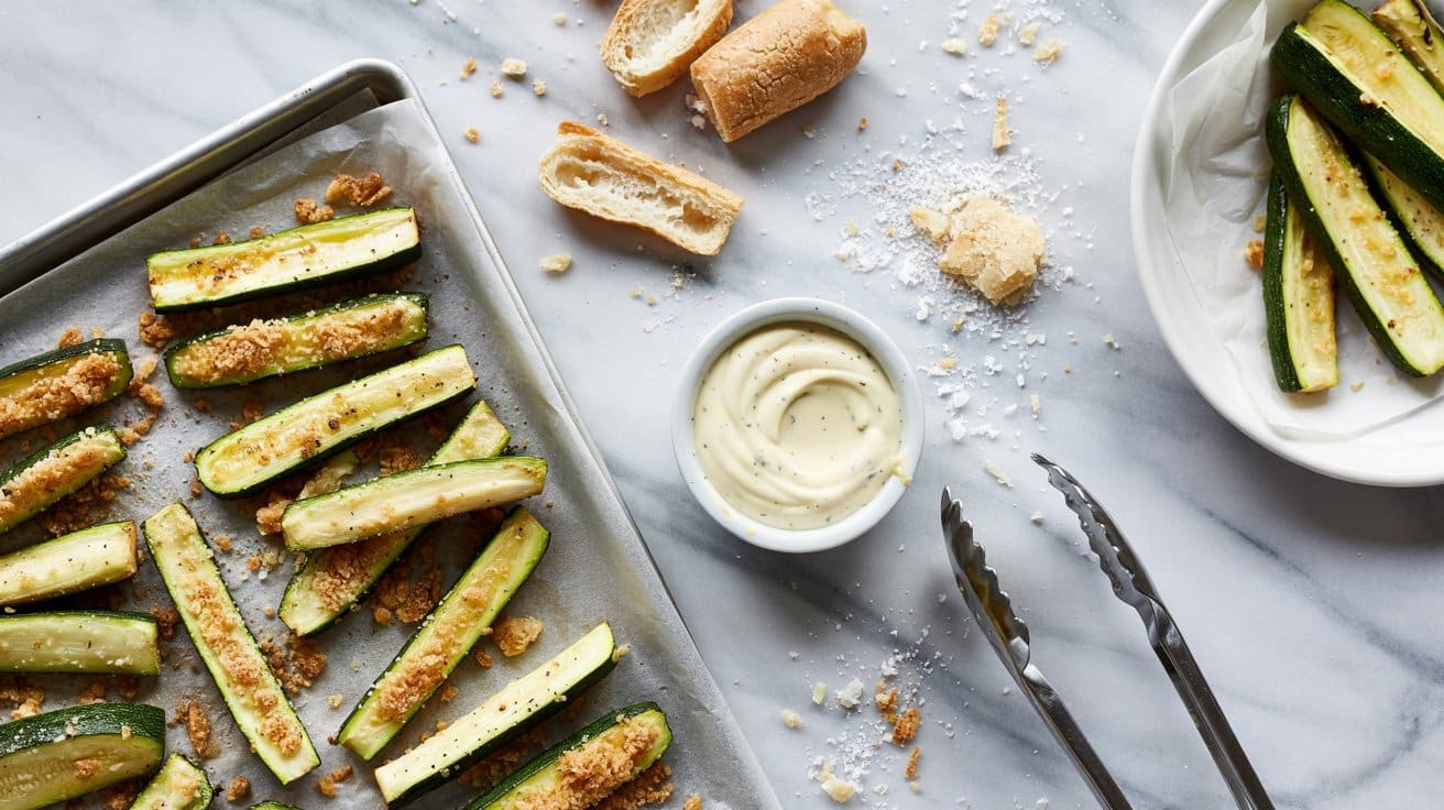 7 crispy oven baked zucchini fries a bri gnyuIpgGSgq254fUNR3 5w LKOujhLFQj2ksq79Koh2yg