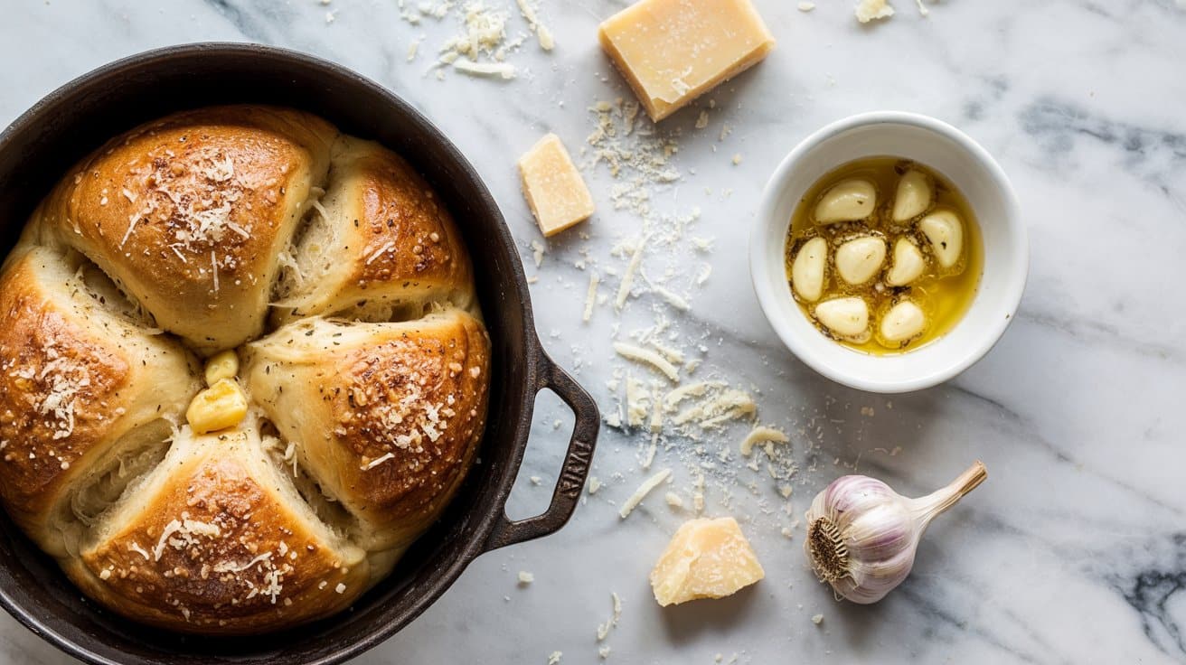 7 garlic and parmesan no knead bread a b TwO 3tP8R72m2WICNNqtiA m6SsYu18Rwy39cFcmIxYcQ