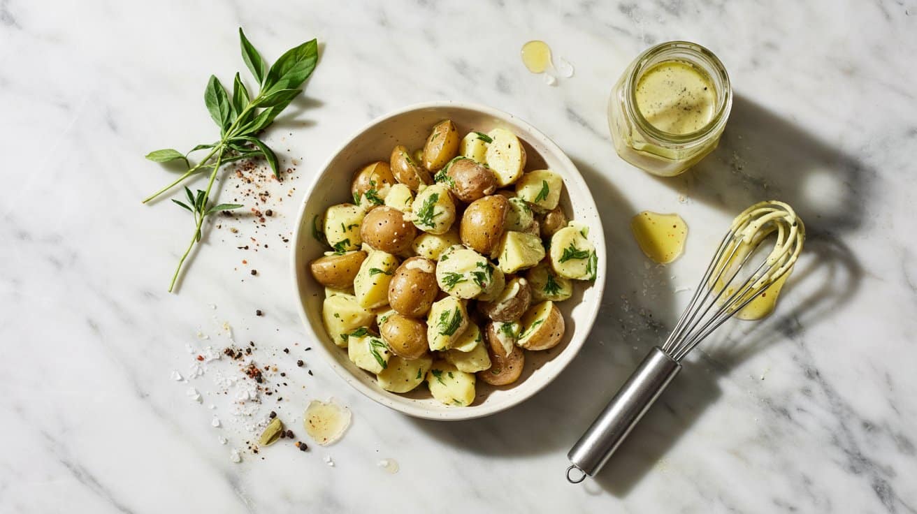 7 herbed potato salad with dijon vinaigr Wi7r5 kZQW qpJOpY9AI1A 0kcY4aXXRUKIuDzeyn6FVA