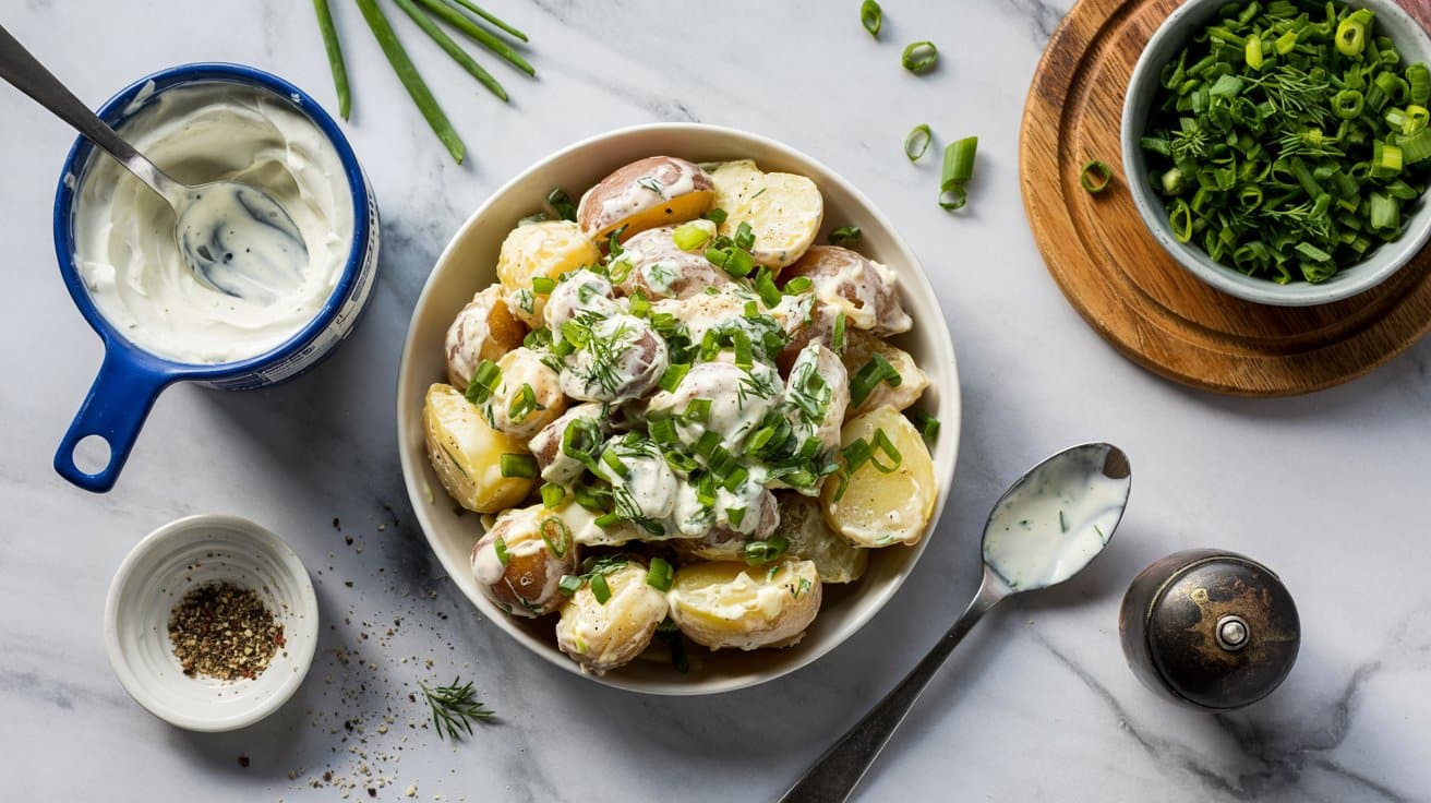 7 loaded herb and green onion potato sal nvz62RIeQleKOAB6mQd DQ XuQAJe7bSNGjFUy2EfXpsw