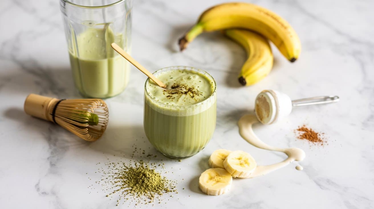 7 matcha banana energy boost smoothie a u KYG26eQ8CsdrdfIbivHg SevWOEraTSaCGRJizkS8RQ