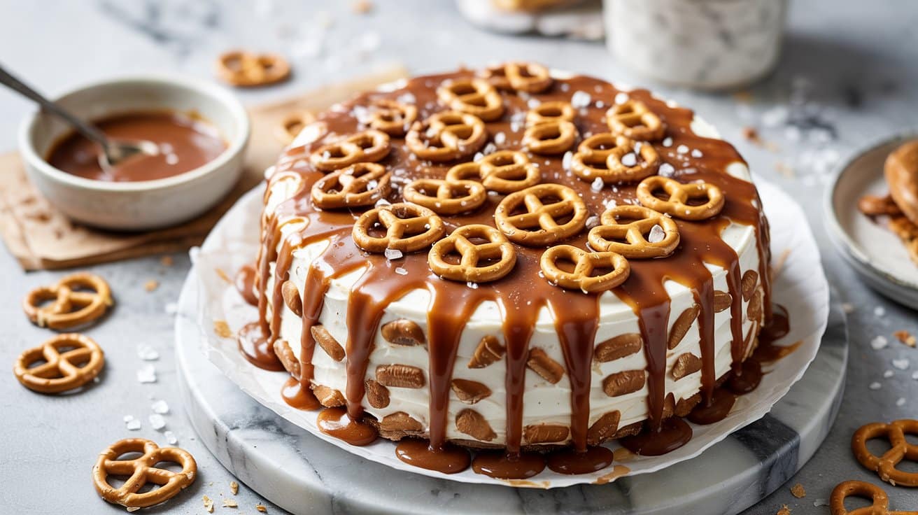 7 salted caramel pretzel icebox cake a b gxY rwV7QBOvxqmNVpsI9g 56F3H FMQcmDVh 4j8czXw