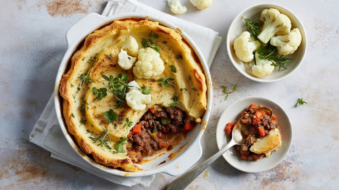 7 shepherds pie with cauliflower mash a sImrYKXUTxm5B 5fpmEjhw ab4SsnJ8SPeHJVG9iwQcnw