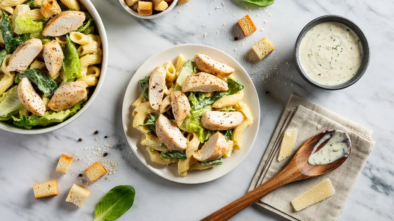 8 chicken caesar pasta salad a bright to oVD7wvPfSXeW1ueuTjeuYA 4uYg2GlTR8 s1vRjd6TTOw