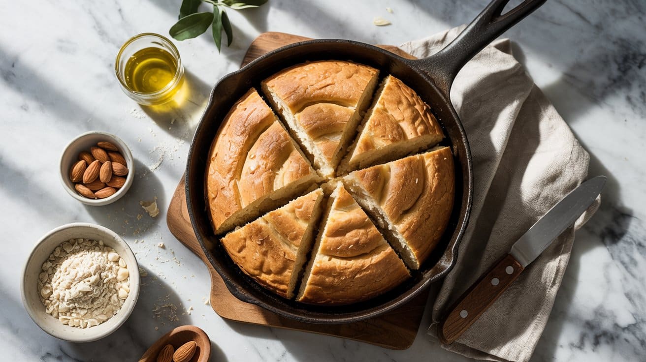 8 gluten free almond flour skillet bread oWswfYo5TQSjtTErsYlyBQ juOqg1HRT ms5qL71RuKWg