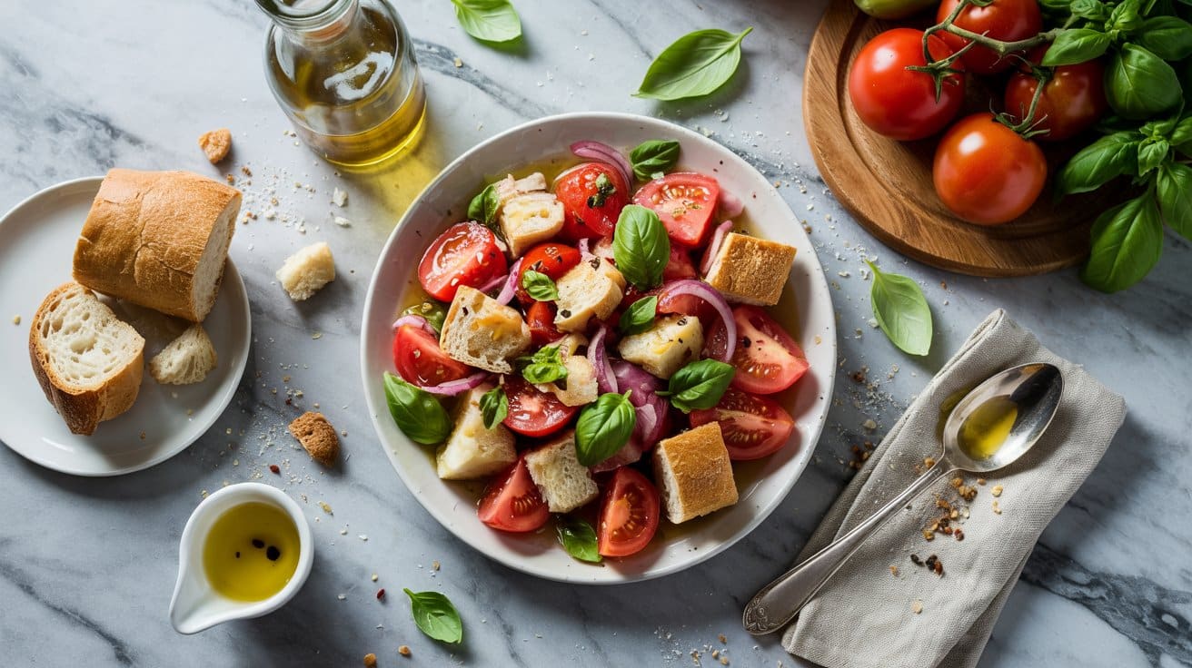 8 panzanella salad without cheese tuscan 5c elvAcSTawRMPmpkyz2g GPvFsTMBRoK2YAH1J86pGg