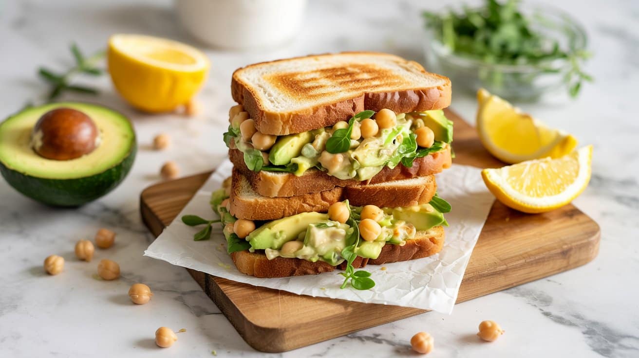 9 chickpea and avocado salad sandwiches fw5f7V1KQWqBjCHJLdMzag cGOVW7MPTV6g qSwlPq3tw