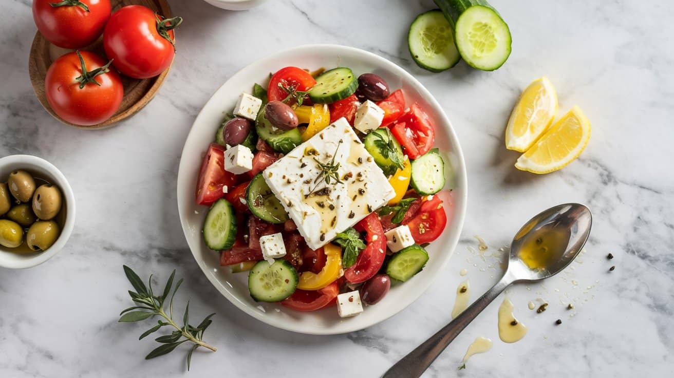 9 greek village salad horiatiki with cuc nb8CfjZ2QfCC8TSXIyTqkA tE8FmhMStOB2GL 61AnkA