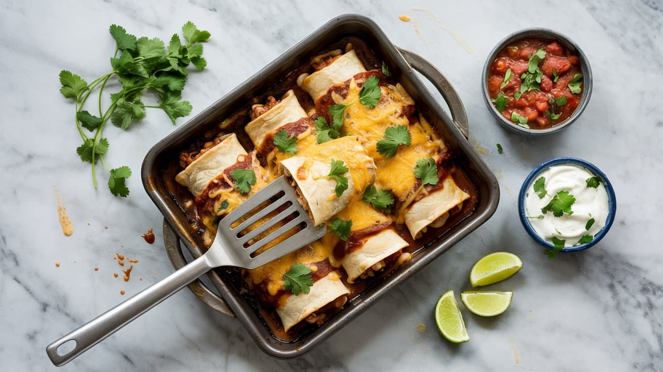 9 ground turkey and black bean enchilada CdafXQTYQLGPEell368shg QBnwIpIQSHyEovDOoOR1aw