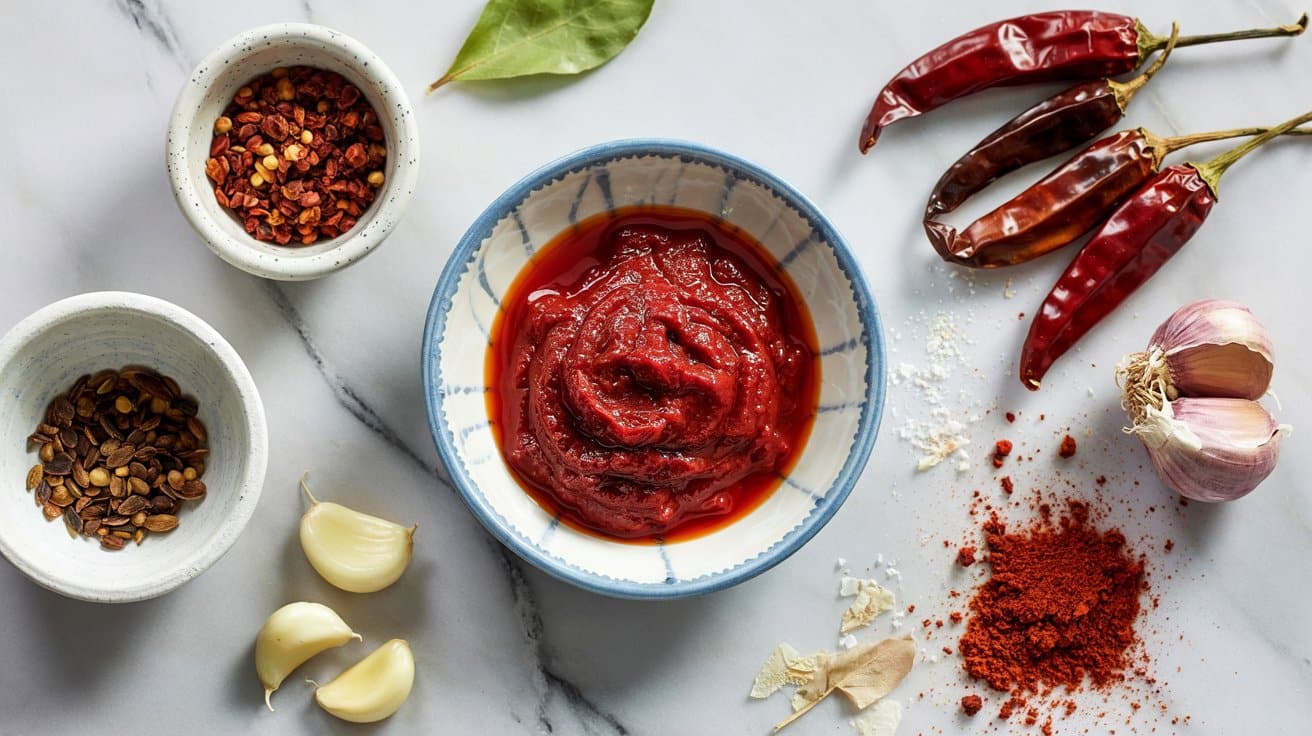 9 harissa paste a bright top down shot o yQalayOfQw6 WR2wE1 yFQ mGR RK2cQXuUC0XMC408Yg