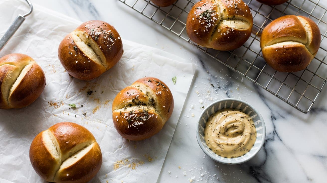 9 herbed pretzel bread a bright top down 2ZgQWR8wTQCvefS0FxECTQ kFwAOW7UT0yTdD1PZ6TQ5Q