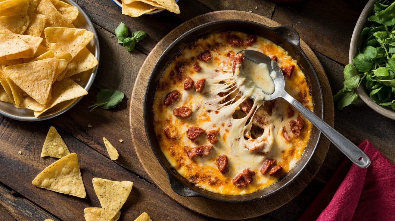 9 queso fundido a bright top down shot o 9T4E43tST06XweERo2zItA hbqdbMJ3RNuU4Gd7o2M8sA