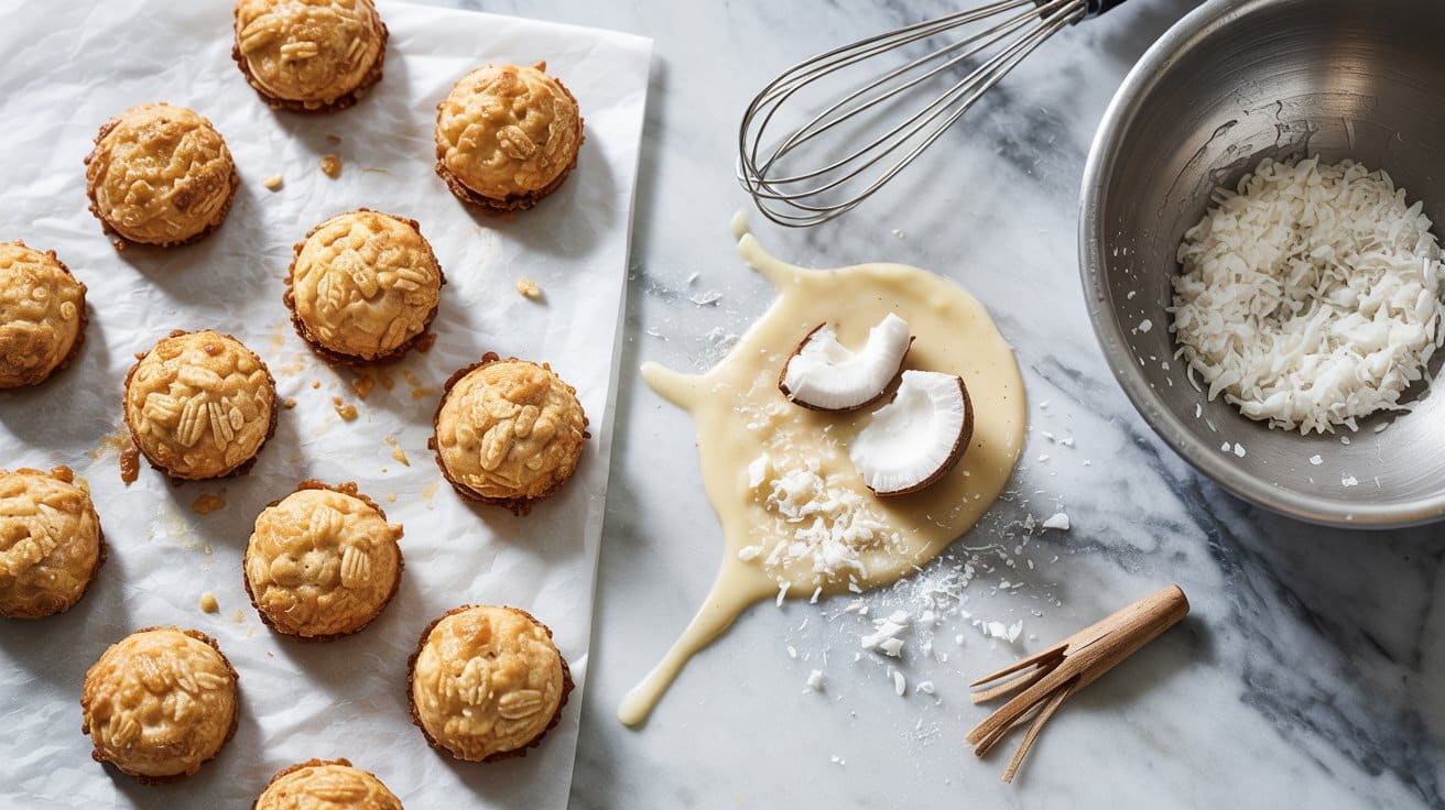 9 rice cereal and coconut macaroons a br 3JoaCaX7TCCd54F58ibt9w bFQGQ4OaT7C90lzqp5DwVA