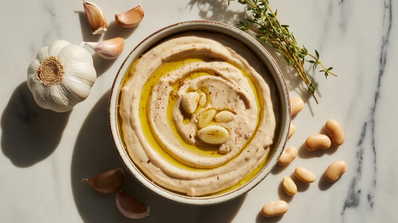 9 roasted garlic and white bean dip a br g 8OwB7uT3WoCeD5Gto5fQ Y 2ZM 0mSAm77H6wBoYF5w