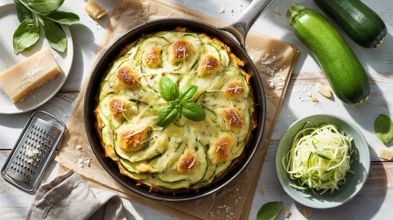 9 zucchini parmesan skillet loaf a brigh jnofFy FR8ibPQvhSYAnFg H9GDluyTQ9 Y oj b3Riag