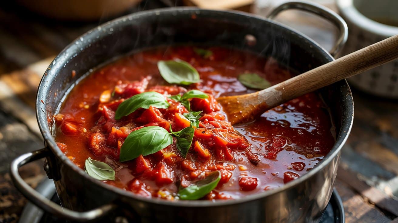 A photograph of a simmering pot of class P0WhXdqHSZig5jGc9miu4Q N4v5ENAYQ6iTIcXVEyvICA