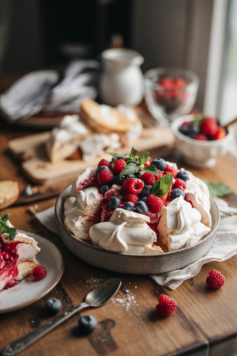 Mixed Berry Pavlova