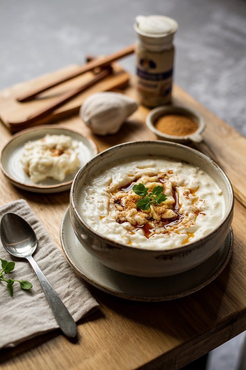 Yogurt and Honey Rice Pudding
