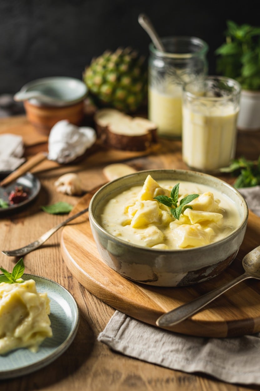 Piña Colada Pudding Parfaits
