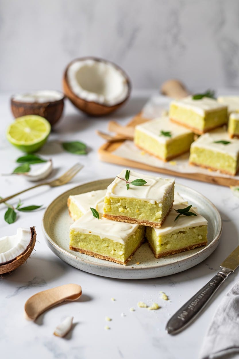 Coconut Lime Bars