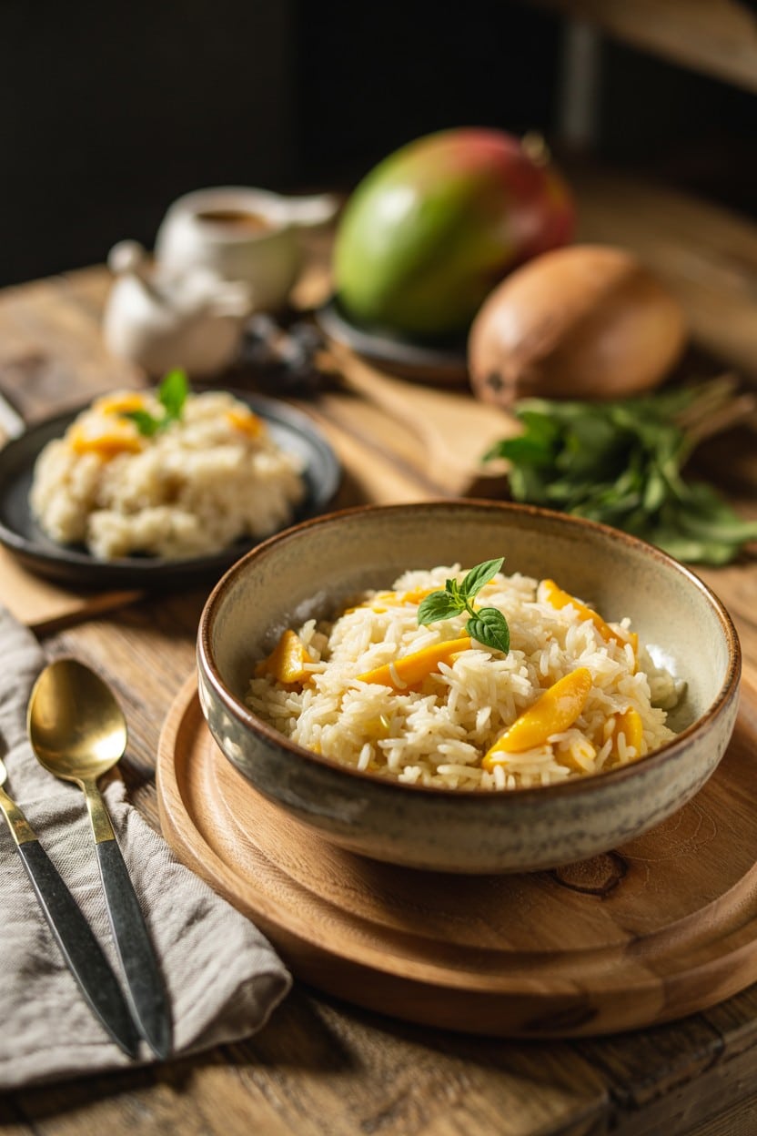 Mango Coconut Sticky Rice