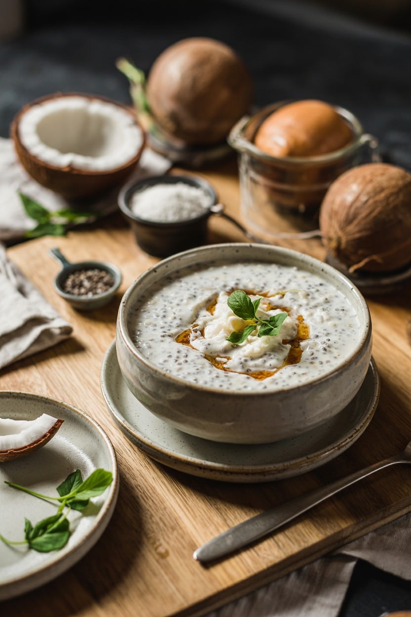 Creamy Coconut Chia Seed Pudding