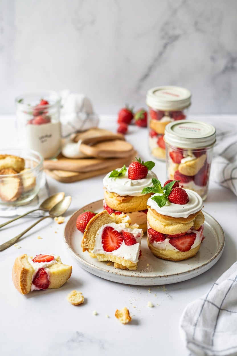 Strawberry Shortcake Jars