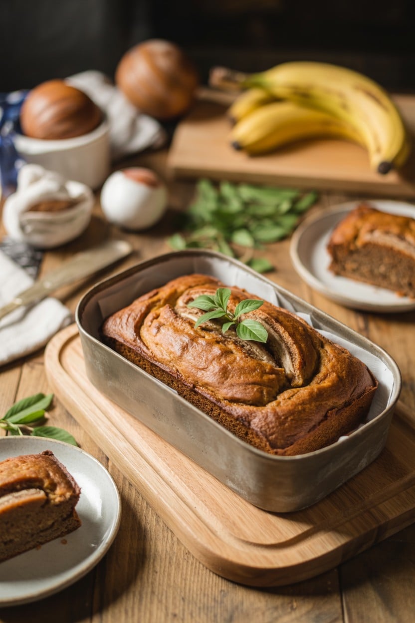 Banana Nut Bread Loaf