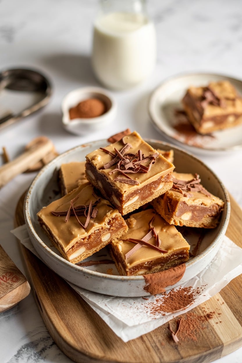 Peanut Butter Chocolate Chip Blondies