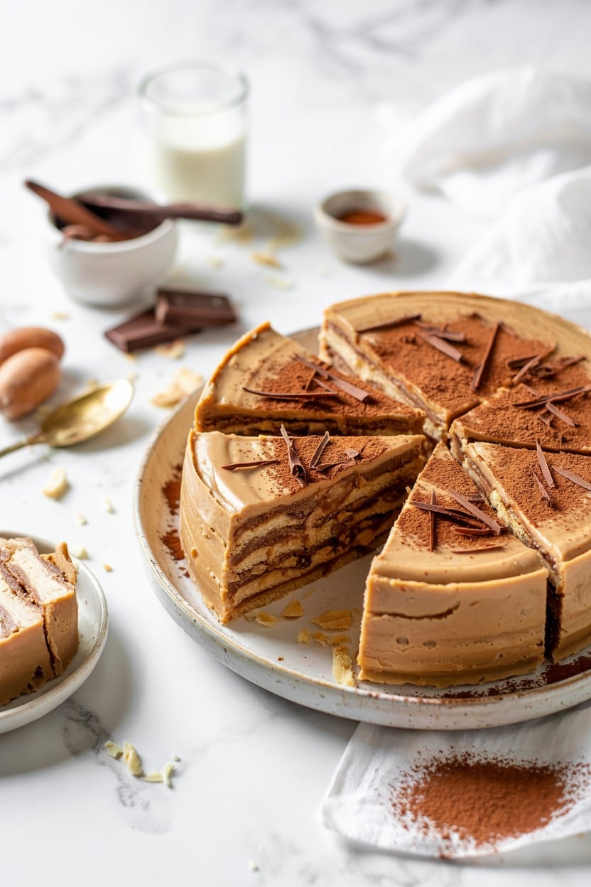 Peanut Butter Chocolate Chill Cake