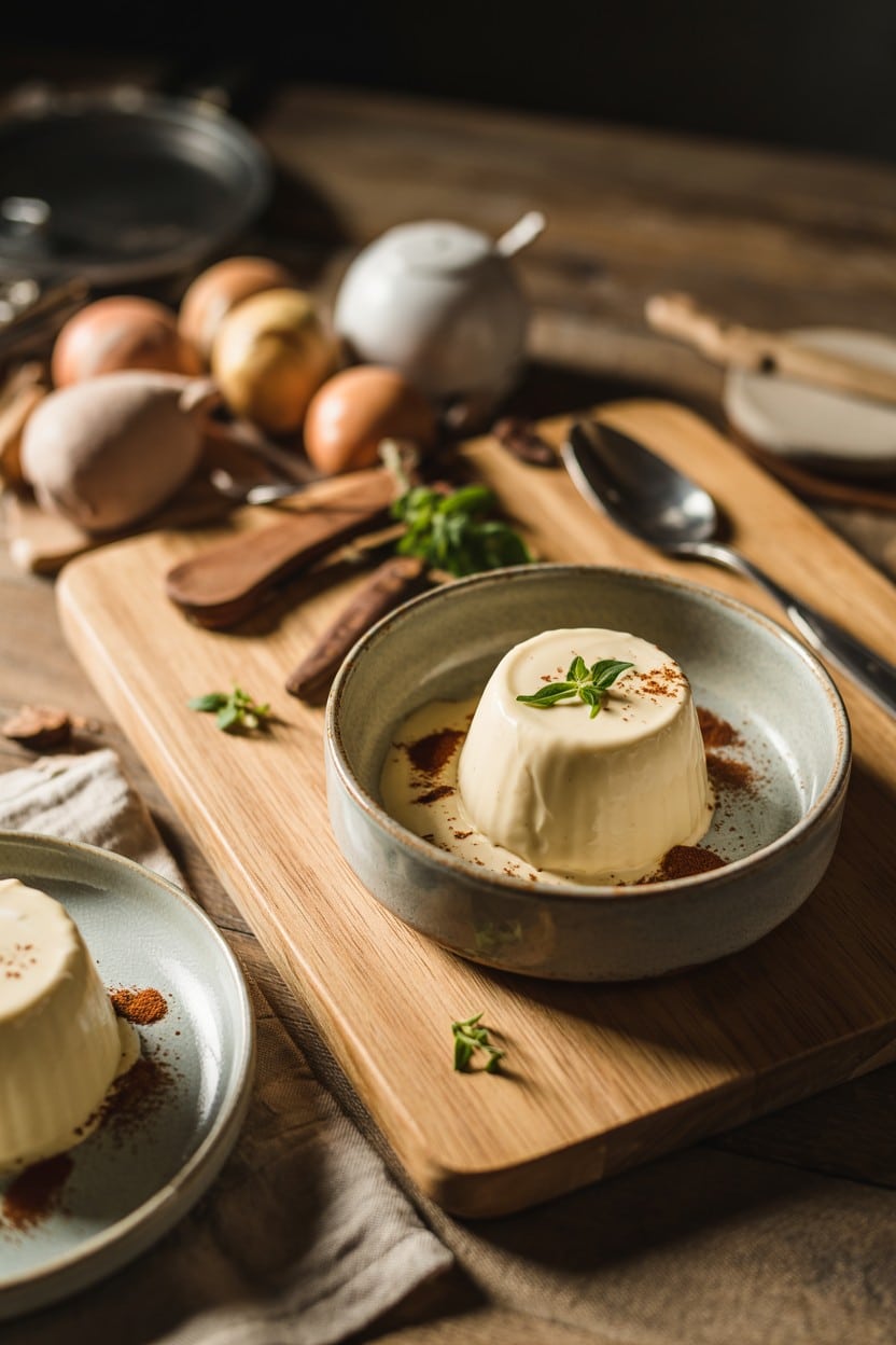 Espresso Cream Panna Cotta