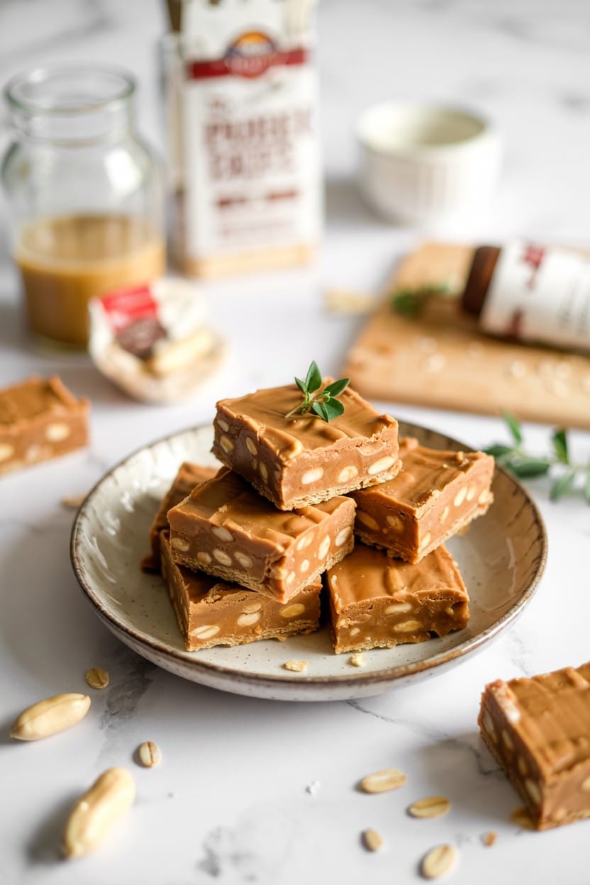 No-Bake Peanut Butter Oat Bars