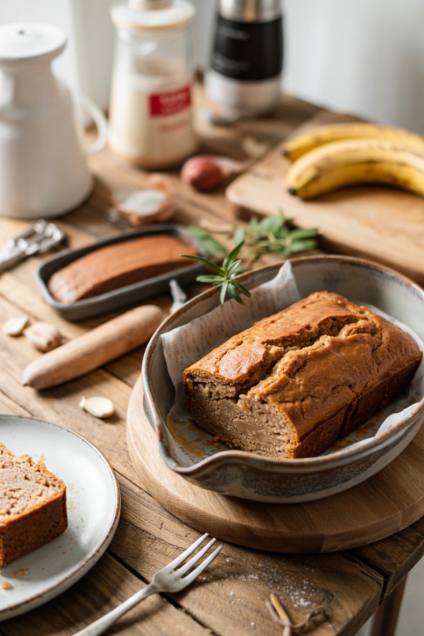 Peanut Butter Banana Bread
